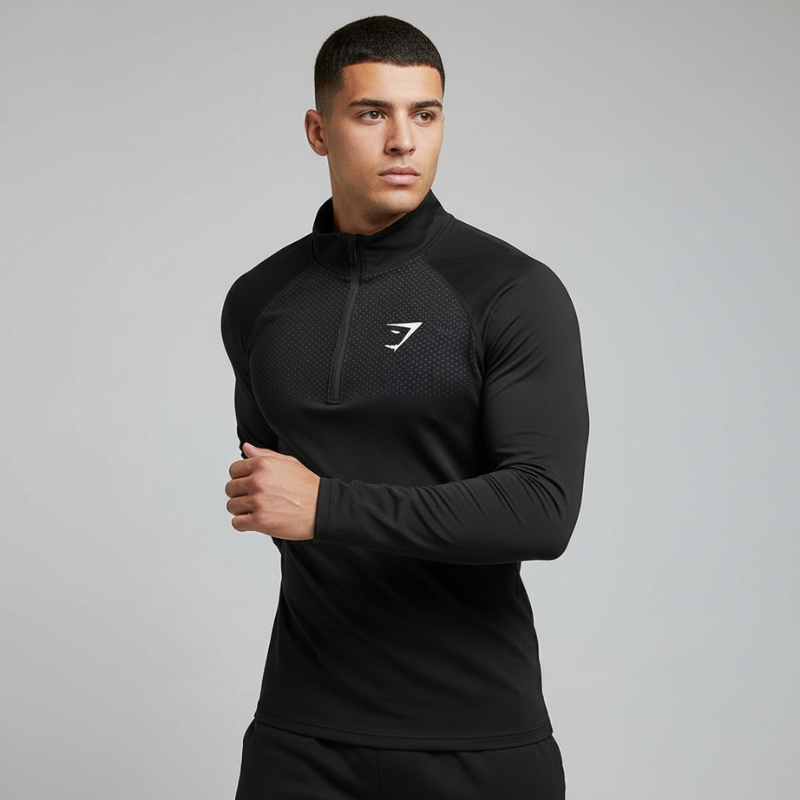 Gymshark Quarter Zip-Up Sweater