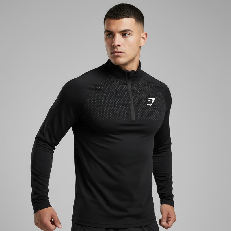 Gymshark Quarter Zip-Up Sweater