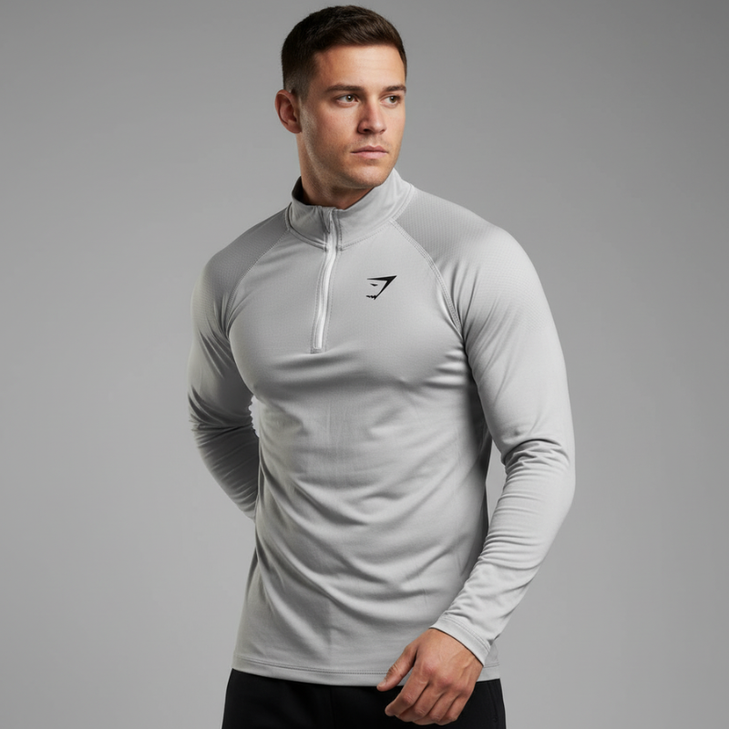 Gymshark Quarter Zip-Up Sweater