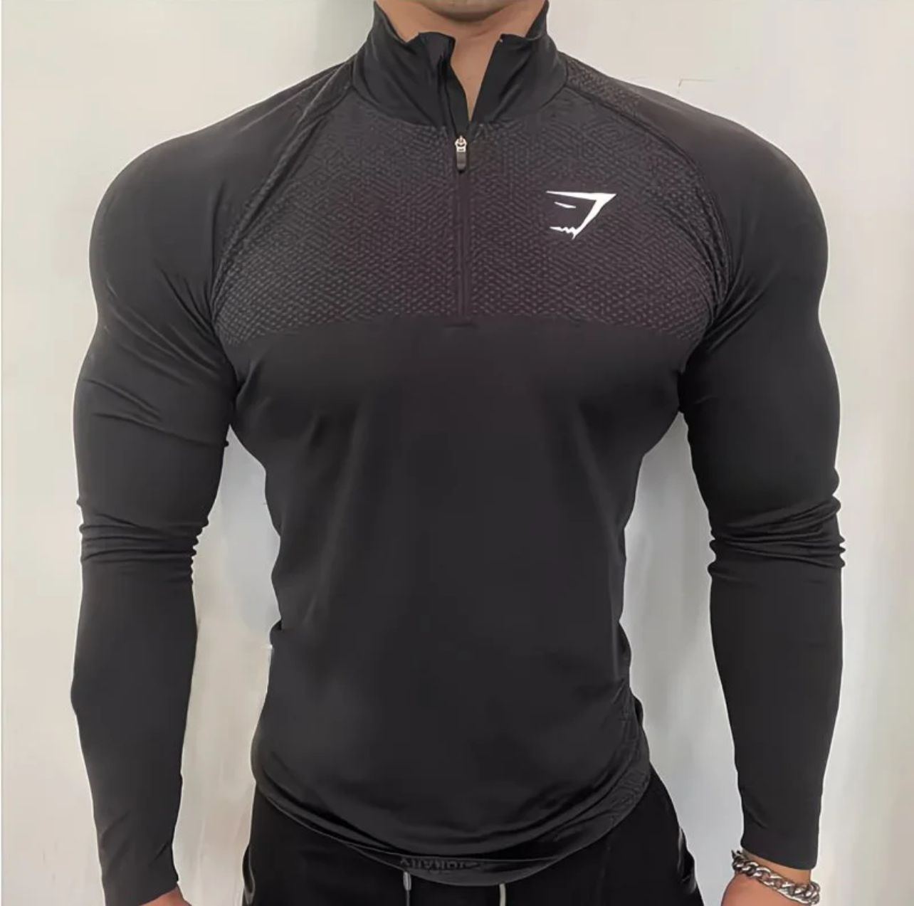 Gymshark Quarter Zip-Up Sweater